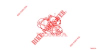 STARTER MOTOR (DENSO) (DIESEL) (2.2L) for Honda CIVIC DIESEL 2.2 S 5 Doors 6 speed manual 2012