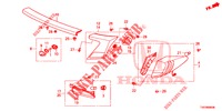 TAILLIGHT/LICENSE LIGHT (PGM FI)  for Honda CIVIC DIESEL 2.2 S 5 Doors 6 speed manual 2012