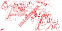 TRUNK SIDE LINING  for Honda CIVIC DIESEL 2.2 S 5 Doors 6 speed manual 2012