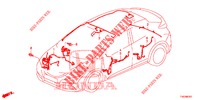 WIRE HARNESS (4) (RH) for Honda CIVIC DIESEL 2.2 S 5 Doors 6 speed manual 2012