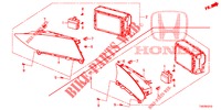 CENTER DISPLAY  for Honda CIVIC DIESEL 2.2 ELEGANCE 5 Doors 6 speed manual 2012