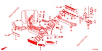 FRONT BUMPER  for Honda CIVIC DIESEL 2.2 ELEGANCE 5 Doors 6 speed manual 2012