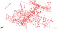 INTAKE MANIFOLD (DIESEL) (2.2L) for Honda CIVIC DIESEL 2.2 ELEGANCE 5 Doors 6 speed manual 2012
