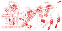 PEDAL (RH) for Honda CIVIC DIESEL 2.2 ELEGANCE 5 Doors 6 speed manual 2012