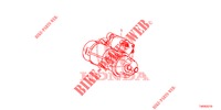 STARTER MOTOR (DENSO) (DIESEL) (2.2L) for Honda CIVIC DIESEL 2.2 ELEGANCE 5 Doors 6 speed manual 2012