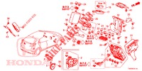 CONTROL UNIT (CABINE) (1) (RH) for Honda CIVIC 1.4 EXECUTIVE 5 Doors 6 speed manual 2013