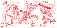 FRONT BULKHEAD/DASHBOARD  for Honda CIVIC 1.4 EXECUTIVE 5 Doors 6 speed manual 2013