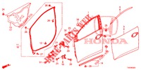 FRONT DOOR PANELS (2D)  for Honda CIVIC 1.4 EXECUTIVE 5 Doors 6 speed manual 2013