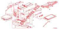 TOOLS/JACK  for Honda CIVIC 1.4 EXECUTIVE 5 Doors 6 speed manual 2013