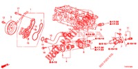 WATER PUMP/THERMOSTAT (1.4L) for Honda CIVIC 1.4 EXECUTIVE 5 Doors 6 speed manual 2013
