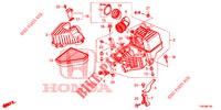 AIR CLEANER (1.4L) for Honda CIVIC 1.4 S 5 Doors 6 speed manual 2013