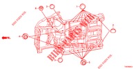 GROMMET (INFERIEUR) for Honda CIVIC 1.4 S 5 Doors 6 speed manual 2013