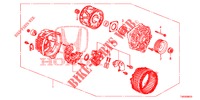 ALTERNATOR (MITSUBISHI) (1.4L) for Honda CIVIC 1.4 SE 5 Doors 6 speed manual 2013