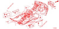 FLOOR MAT/INSULATOR  for Honda CIVIC 1.4 SE 5 Doors 6 speed manual 2013