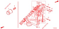 OIL PUMP (1.4L) for Honda CIVIC 1.4 SE 5 Doors 6 speed manual 2013
