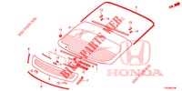 FRONT WINDSHIELD/ REAR WINDSHIELD  for Honda CIVIC DIESEL 1.6 ES 5 Doors 6 speed manual 2013