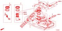 FUEL TANK (DIESEL) (1.6L) for Honda CIVIC DIESEL 1.6 ES 5 Doors 6 speed manual 2013