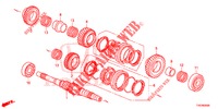 MAINSHAFT (DIESEL) (1.6L) for Honda CIVIC DIESEL 1.6 ES 5 Doors 6 speed manual 2013