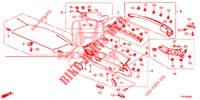 TAILGATE LINING/ REAR PANEL LINING (2D)  for Honda CIVIC DIESEL 1.6 ES 5 Doors 6 speed manual 2013