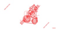 ALTERNATOR BELT (DIESEL) (1.6L) for Honda CIVIC DIESEL 1.6 EX 5 Doors 6 speed manual 2013