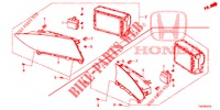 CENTER DISPLAY  for Honda CIVIC DIESEL 1.6 EX 5 Doors 6 speed manual 2013