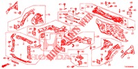FRONT BULKHEAD/DASHBOARD  for Honda CIVIC DIESEL 1.6 EX 5 Doors 6 speed manual 2013