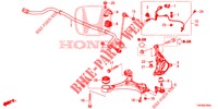 FRONT KNUCKLE  for Honda CIVIC DIESEL 1.6 EX 5 Doors 6 speed manual 2013
