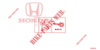 KEY CYLINDER SET (INTELLIGENT) for Honda CIVIC DIESEL 1.6 EX 5 Doors 6 speed manual 2013