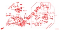 CHANGE LEVER (DIESEL) (1.6L) for Honda CIVIC DIESEL 1.6 S 5 Doors 6 speed manual 2013