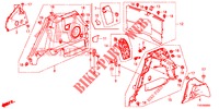 TRUNK SIDE LINING  for Honda CIVIC DIESEL 1.6 S 5 Doors 6 speed manual 2013