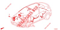 WIRE HARNESS (4) (RH) for Honda CIVIC DIESEL 1.6 S 5 Doors 6 speed manual 2013