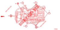 GROMMET (INFERIEUR) for Honda CIVIC DIESEL 1.6 SE 5 Doors 6 speed manual 2013