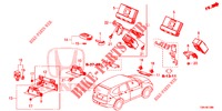 MODULE UNIT BODY CONTROL for Honda CR-V DIESEL 1.6 EXCLUSIVE NAVI 4WD 5 Doors 6 speed manual 2017