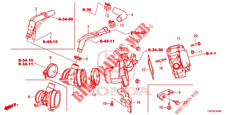 CONTROL VALVE INLET PRESSURE (DIESEL) for Honda CR-V DIESEL 1.6 EXCLUSIVE NAVI 4WD 5 Doors 6 speed manual 2017