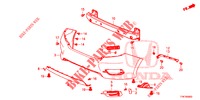 REAR BUMPER  for Honda CIVIC DIESEL 1.6 ENTRY 4 Doors 6 speed manual 2018