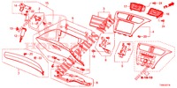 INSTRUMENT GARNISH (COTE DE PASSAGER) (RH) for Honda CIVIC 1.8 EX 5 Doors 5 speed automatic 2014