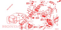 CONTROL UNIT (CABINE) (1) (RH) for Honda CIVIC 1.8 EXGT 5 Doors 5 speed automatic 2014