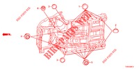 GROMMET (INFERIEUR) for Honda CIVIC 1.8 EXGT 5 Doors 5 speed automatic 2014