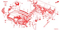INSTRUMENT PANEL UPPER (RH) for Honda CIVIC 1.8 SE 5 Doors 5 speed automatic 2014