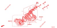 THROTTLE BODY (1.8L) for Honda CIVIC 1.8 SE 5 Doors 5 speed automatic 2014