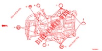 GROMMET (INFERIEUR) for Honda CIVIC 1.8 ES 5 Doors 5 speed automatic 2015