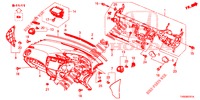 INSTRUMENT PANEL UPPER (RH) for Honda CIVIC 1.8 ES 5 Doors 5 speed automatic 2015