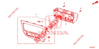 HEATER CONTROL (RH) for Honda CIVIC 1.8 EX 5 Doors 5 speed automatic 2015
