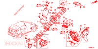 CONTROL UNIT (CABINE) (1) (RH) for Honda CIVIC 1.8 EX 5 Doors 5 speed automatic 2016