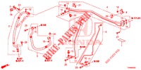 AIR CONDITIONER (FLEXIBLES/TUYAUX) (RH) for Honda CIVIC 1.8 SE 5 Doors 5 speed automatic 2016