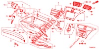 INSTRUMENT GARNISH (RH) for Honda CIVIC 1.8 SE 5 Doors 5 speed automatic 2016