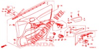 FRONT DOOR LINING (RH) for Honda CIVIC 1.8 S 5 Doors 5 speed automatic 2013