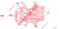 GROMMET (INFERIEUR) for Honda CIVIC 1.8 SE 5 Doors 5 speed automatic 2013