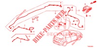 ANTENNA/SPEAKER (RH) for Honda CIVIC 1.4 EXECUTIVE 5 Doors 6 speed manual 2014