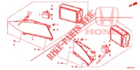 CENTER DISPLAY  for Honda CIVIC 1.4 EXECUTIVE 5 Doors 6 speed manual 2014